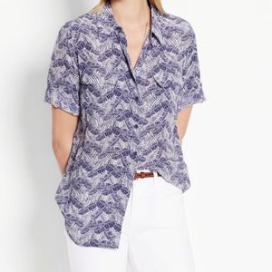 Equipment // Silk Short Sleeve Top